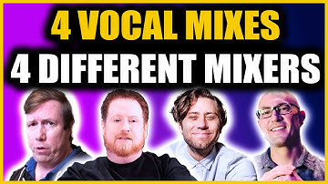 Mixing Vocals - 4 Different Approaches: Marc Daniel Nelson, Bob Horn, Darrell Thorp and Ariel Chobaz