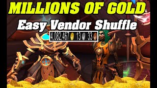 People Have Been Making MILLIONS OF GOLD Doing This Simple VENDOR SHUFFLE