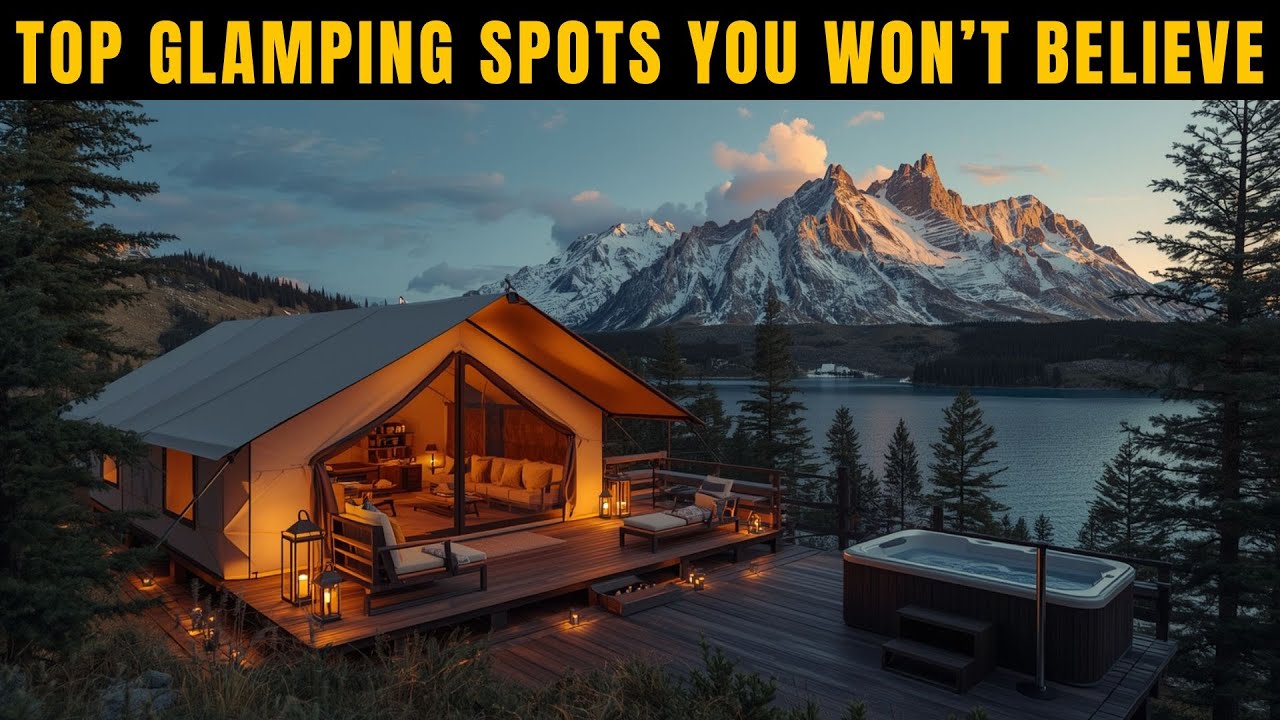 Glamping Spots You Won’t Believe Exist in America 🌲✨ | Travel & Adventure