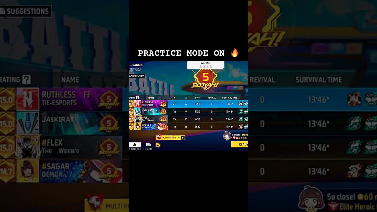 Free Fire Official India Esports Tournament Highlights 💀📈 @Tygor074 