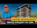 Wohnungen zum Verkauf in Alanya Türkei. Neues Projekt im Oba.Gebiet  Immobilien in der Türkei