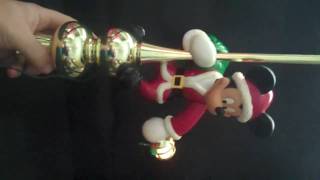 Mr. Christmas Mickey Tree Topper on Ebay for Sale