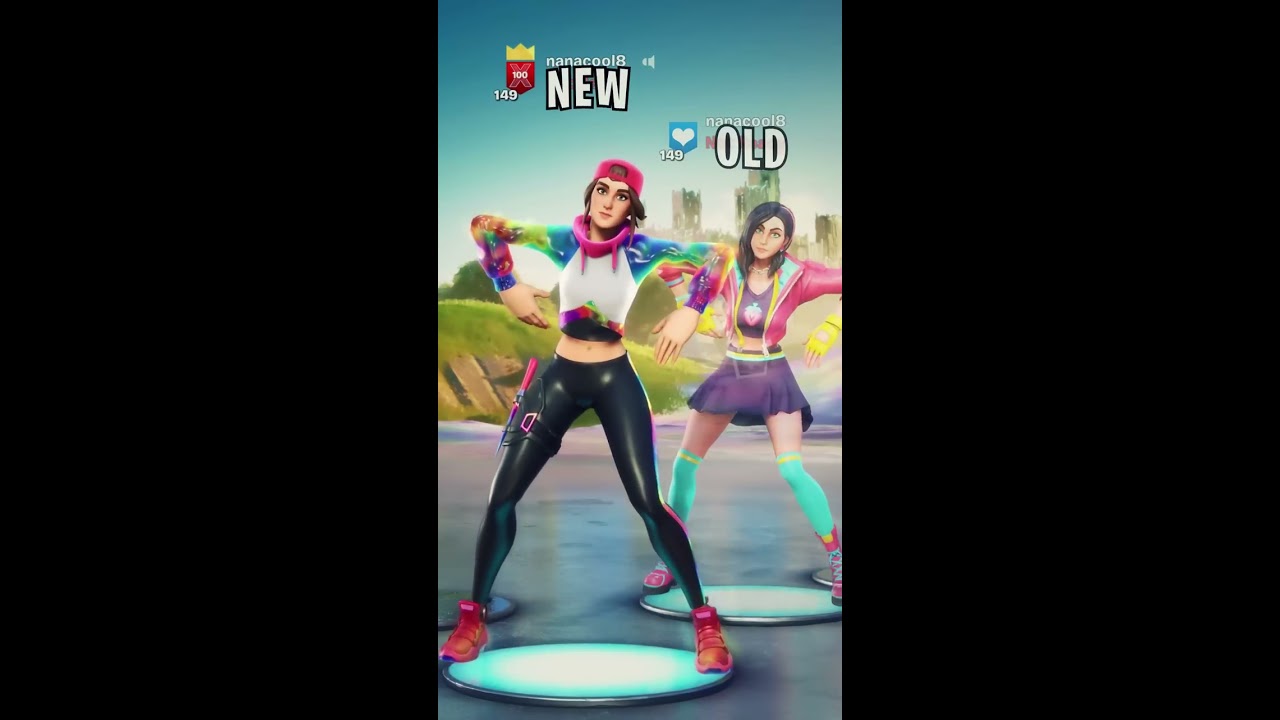 New Vs Old Icons Shorts