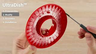 UltraDish™ TP - DUAL SLANT Modification
