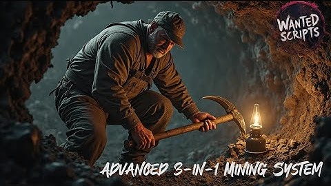 Advanced 3-in-1 Mining System for RedM
