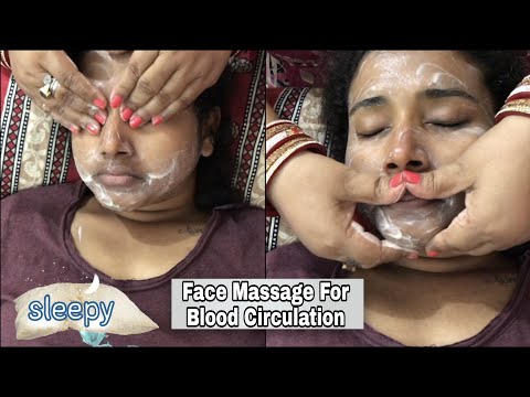 Soft Tissues Facial For Deep Relaxation- Indian ASMR - Fall Asleep | Ft. My Mum (Nose & Eye Massage