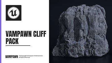 Vampawn Cliff Pack Unreal Engine 5 Showreel – High-Quality PBR Cliff Collection