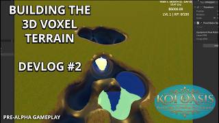 Dev Log #2 - 3D Voxel Terrain - Koi Oasis
