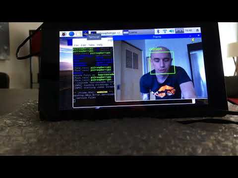 Raspberry Pi Face Recognition Demo