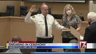 Garner names new police chief after he served as interim police chief