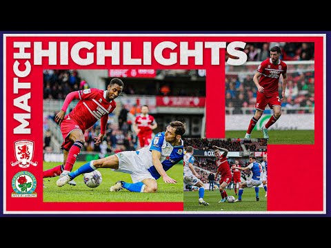 Middlesbrough Blackburn Goals And Highlights