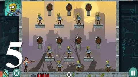 Stupid Zombies - Gameplay Walkthrough Part 5 - Chapter 1 Stage 2 Level 31-60 (iOS, Android)