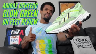 adidas ozweego green glow