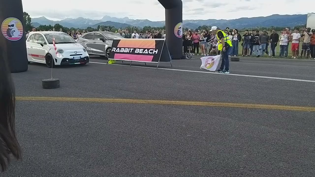 500 ABARTH VS FORD PUMA ST DRAG RACE