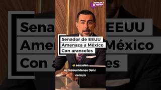 🚨 💧⚠️ Senador de EU amenaza a México con aranceles por tratado de aguas