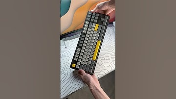 😎AJAZZ AK870 V2 Keyboard unboxing #ajazz #keyboard #gift #pc #mechanicalkeyboard #setup #typing