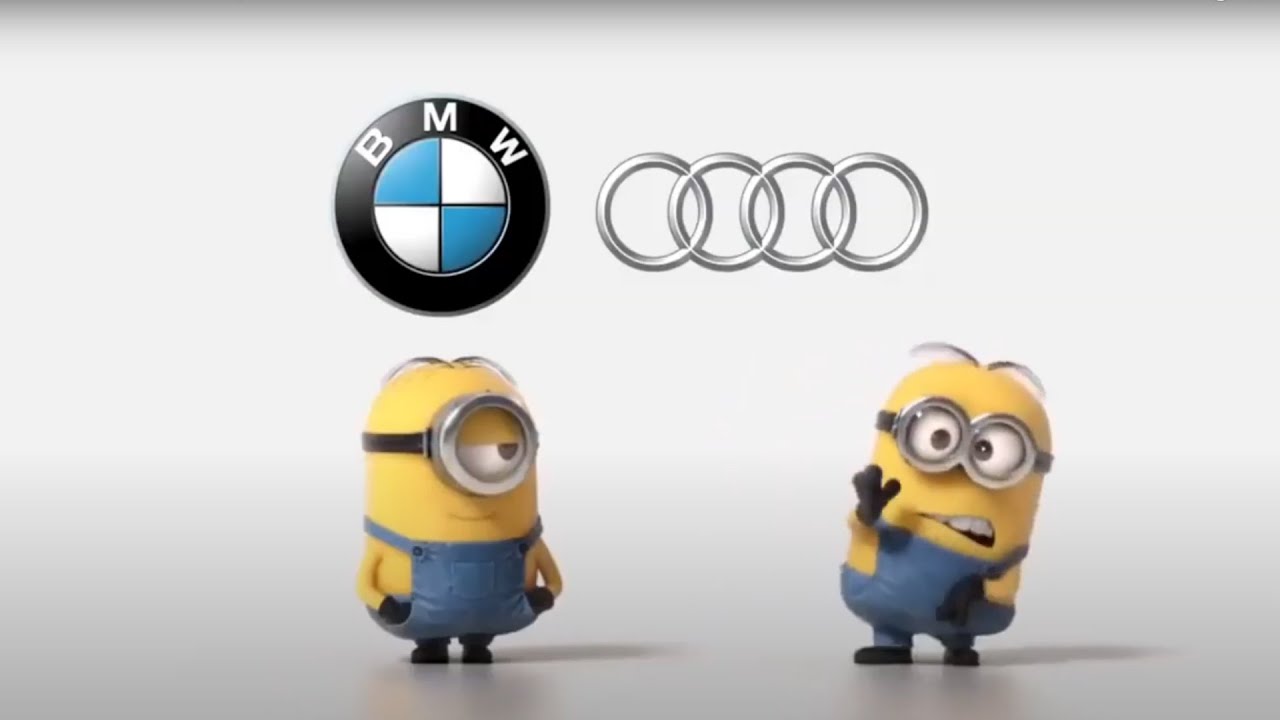 Bmw Xdrive Vs Audi Quattro Minions Youtube 
