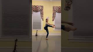 Miriam practicing leg turns #turns #dancer #dance