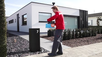 Discover the eSafe Dropbox Small parcel mailbox.