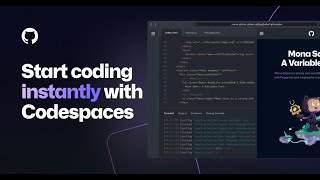 Start coding instantly with GitHub Codespaces Wealth