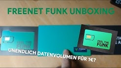 Freenet Funk Unboxing| Unendlich Datenvolumen für 1€?