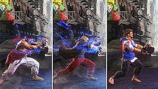 Hadouken - Ryu vs Ken vs Luke Comparison