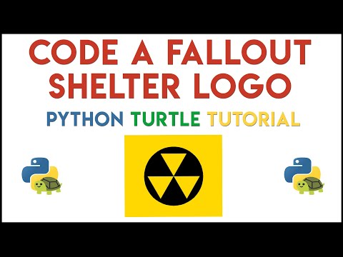 Python Turtle - Code a Fallout Shelter Logo Tutorial