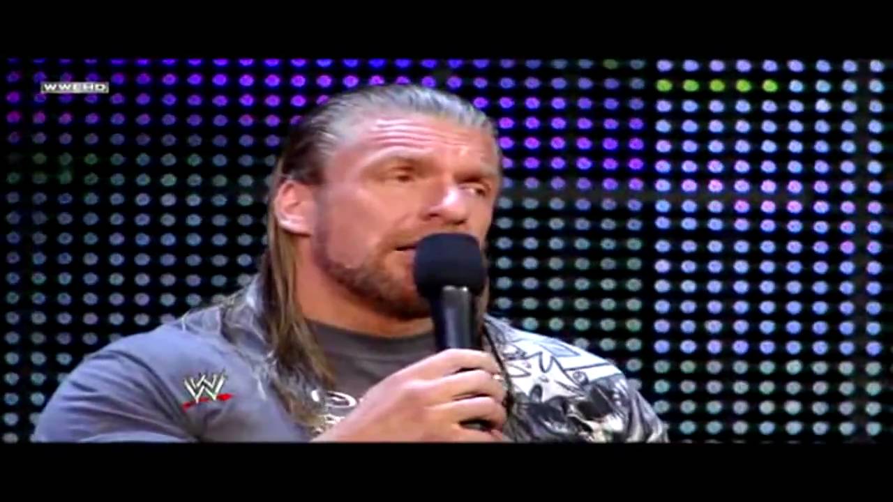 WWE The Great American Bash 2008 Edge Vs Triple H