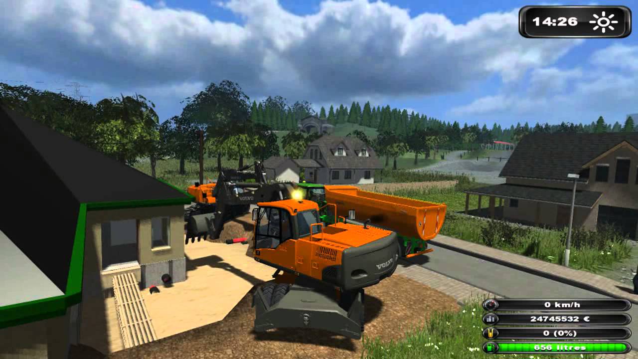 comment construire dans farming simulator 2013