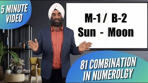 Moolank 1 Bhagyank 2 | 81 Combinations In Numerology | Sunstar Astro