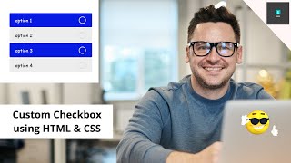 create custom checkbox using html and css @PWOShivam