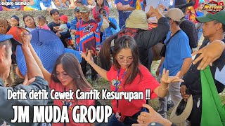 Detik detik  cewek cantik kesurupan!!KUDA RENGGONG SENI REAK  JM MUDA GROUP DIJELEGONG SUKAMULYA