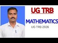 UG TRB MATHS OPERATION RESEARCH