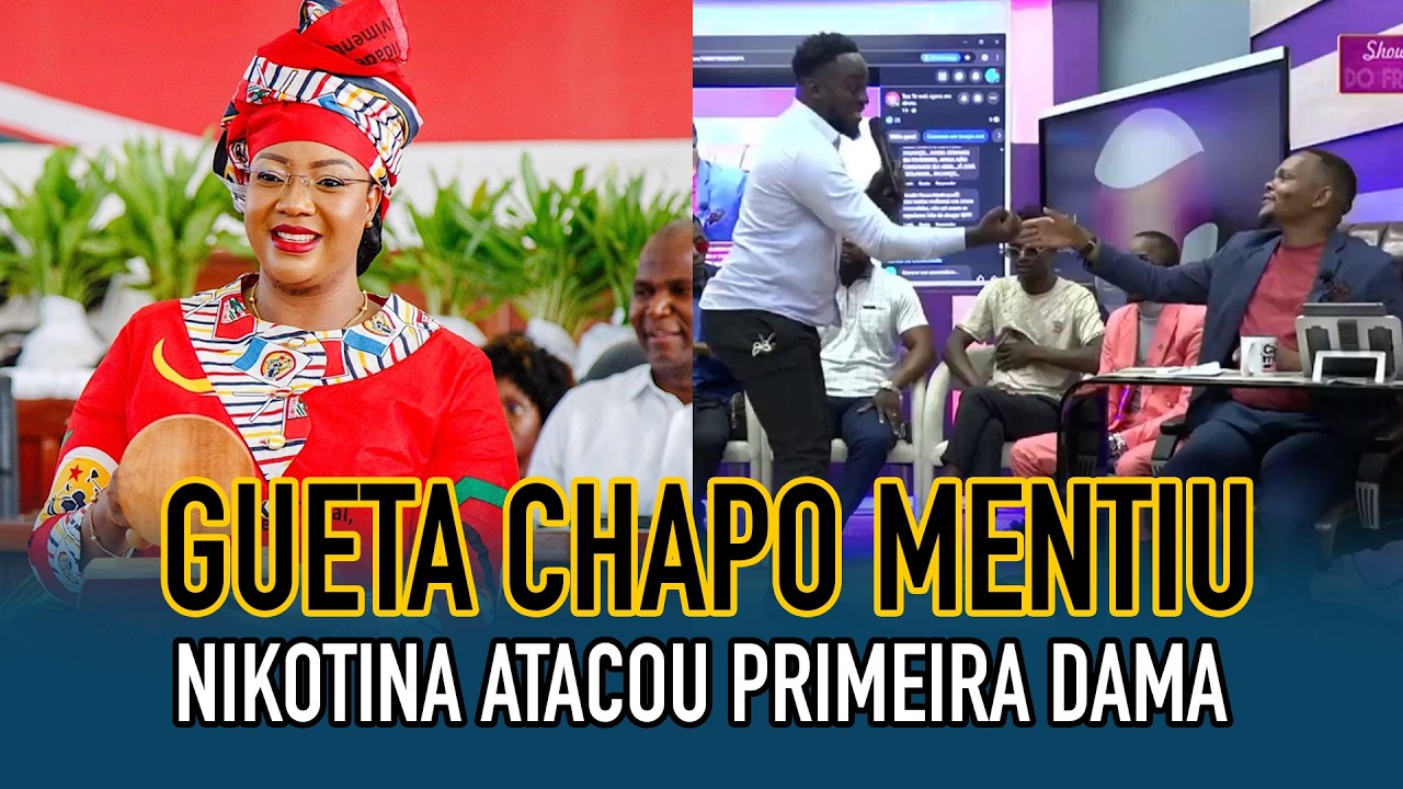 NIKOTINA DIZ QUE A PRIMEIRA DAMA GUETA CHAPO ESTA A MENTIR PARA O POVO SOBRE AS CAPULANAS