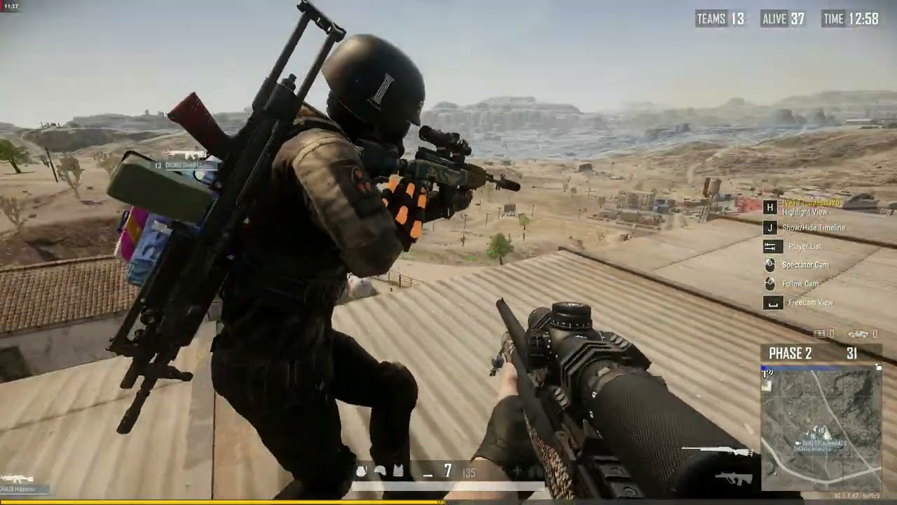 PlayerUnknown's Battlegrounds 2026 squads fpp miramar winner 7 kills m24 rules