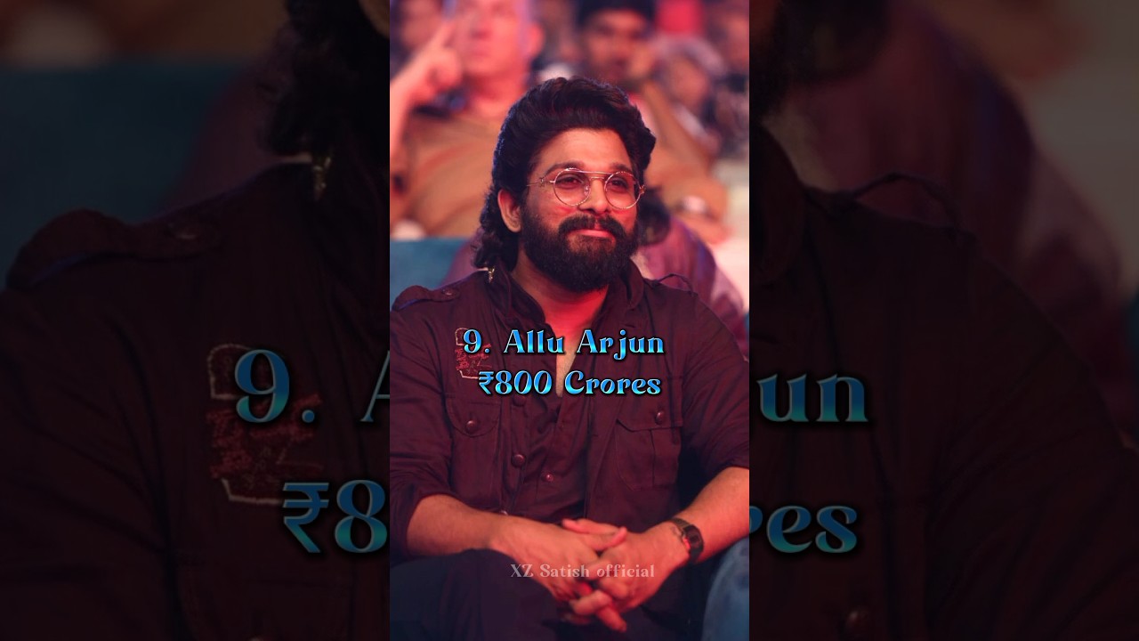 Top 10 richest actor's in India 2025 #top10 #richestactor #alluarjun #rajnikanth #sharukhkhan #rich