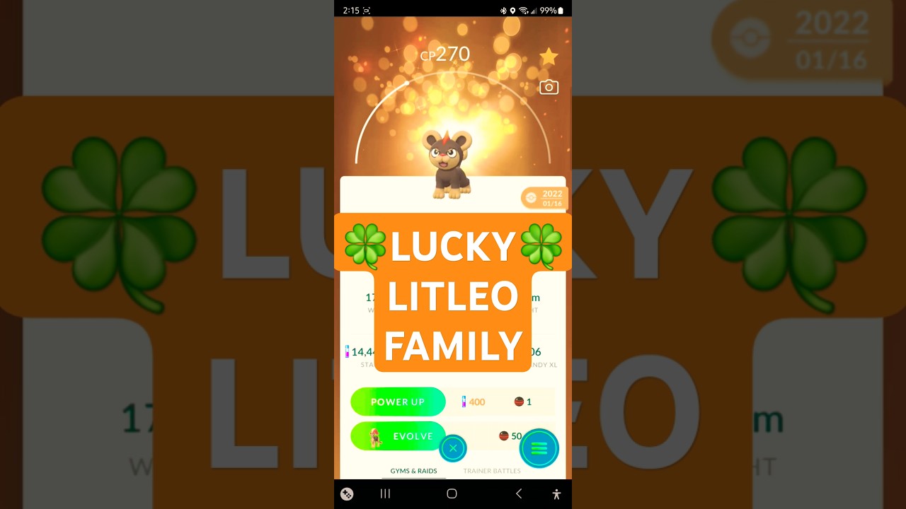 🍀LUCKY Litleo Family! (Pyroar) Pokemon Go! 