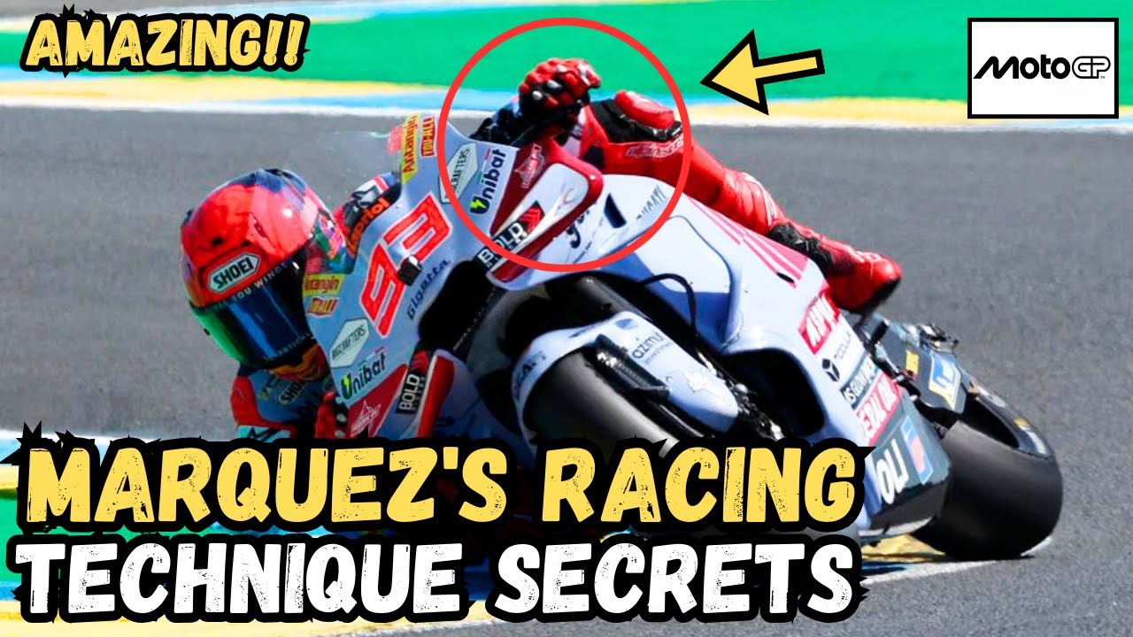 WOW!! 3 Unique Racing Techniques of Marc Marquez - YouTube