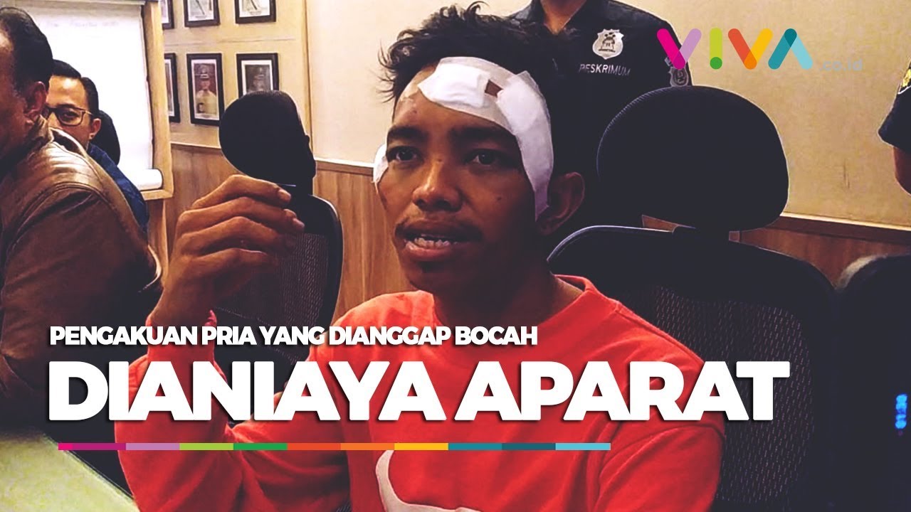 newspaper mockup Pengakuan Pria yang Dianggap Bocah dan Dianiaya Aparat di Kampung Bali