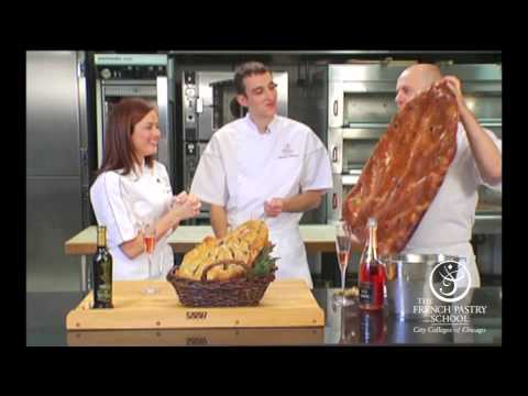 Fougasse Bread Demonstrated by The French Pastry School