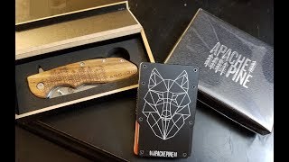 Apache Pine Nomad Wallet & Arc Outback Pro Knife Unboxing & Review