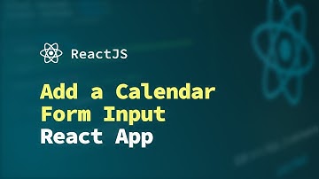 How to Add a Date (and Date Range) Picker Input in React with PrimeReact | ReactJS | PrimeReact