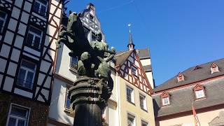 Cochem an der Mosel  , Marktplatz  14.10.2018 bei 26 Celsius