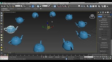 #3DDesigner Array & Mirror command in 3ds max tutorial part 5  how can you learn 3d Max?