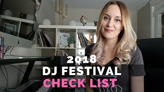 2018 Festival Application DJ Checklist screenshot 1