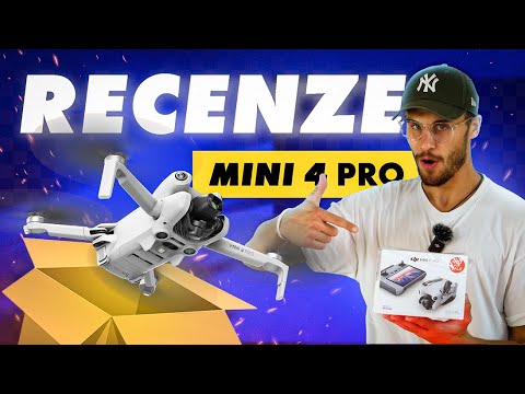 DJI Mini 4 Pro - Recenze Nejlepšího Mini DRONU 2023 + CRASHTEST 🤯