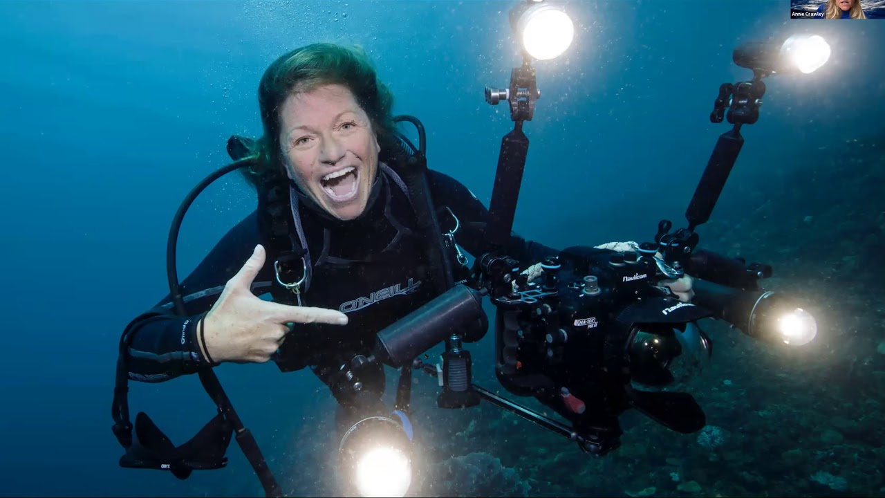 Becoming the Ocean – Underwater Adventures with Annie Crawley