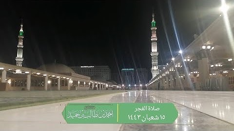 فجر الجمعة ١٥ شعبان ١٤٤٣ هـ تلاوة من سورة يس للشيخ أحمد بن طالب حميد