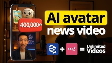 No-Code AI Avatar Video System - Clone Your Voice and Lip-Sync with AI (All On Autopilot)