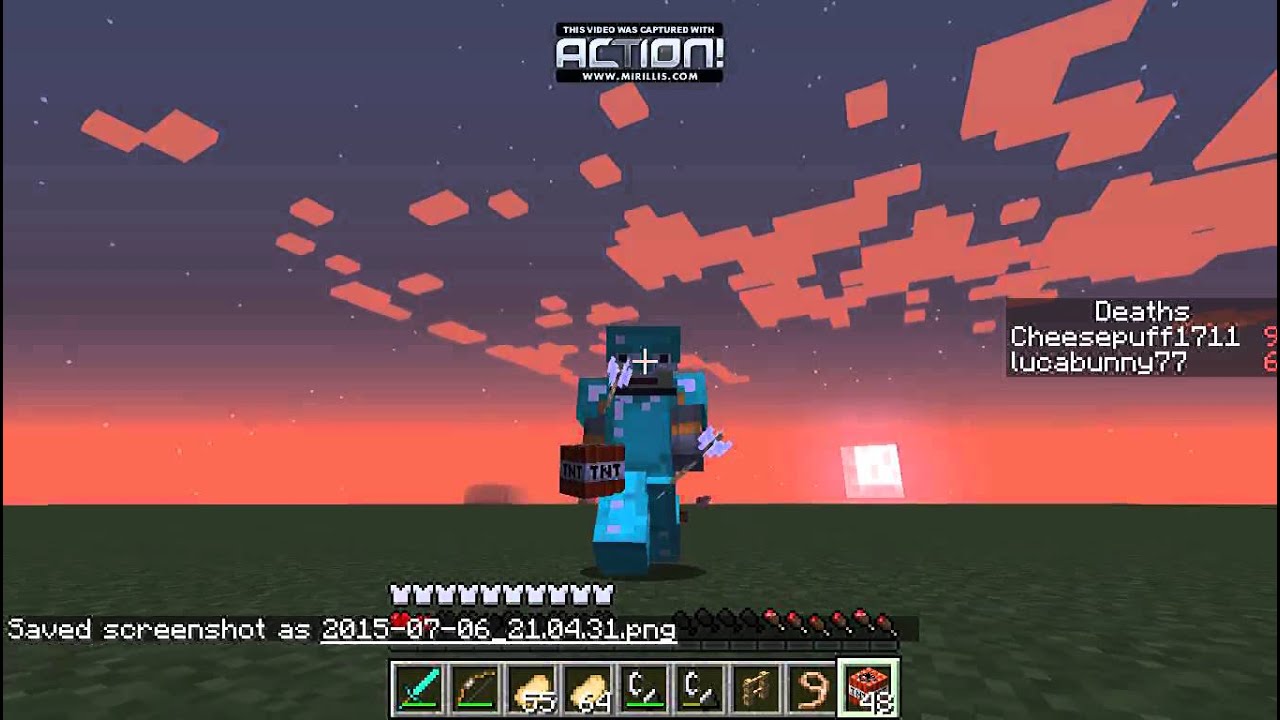 Minecraft War?! Capture The Pig w/PlutoPig YouTube